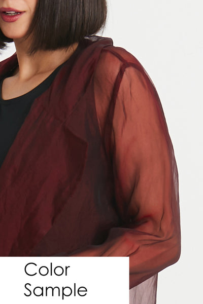 Organza Gathered Jacket