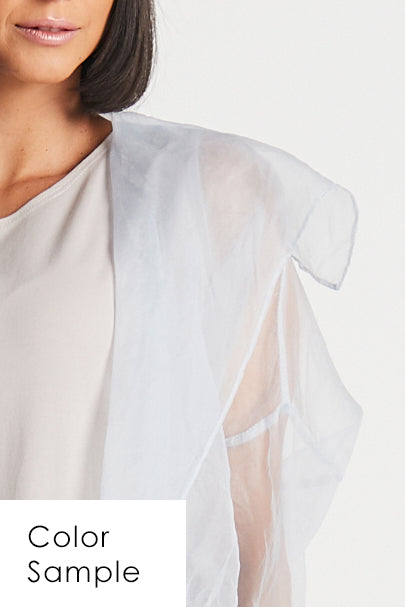 Organza Luxury Boxy Tee