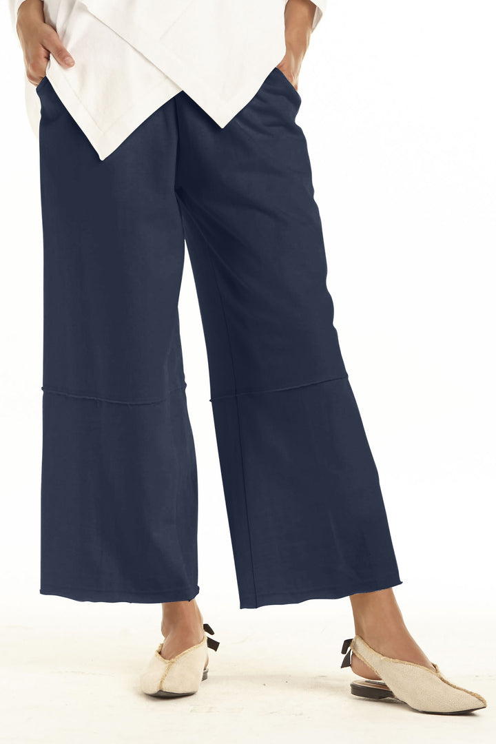 French Terry Flood Panel Pants