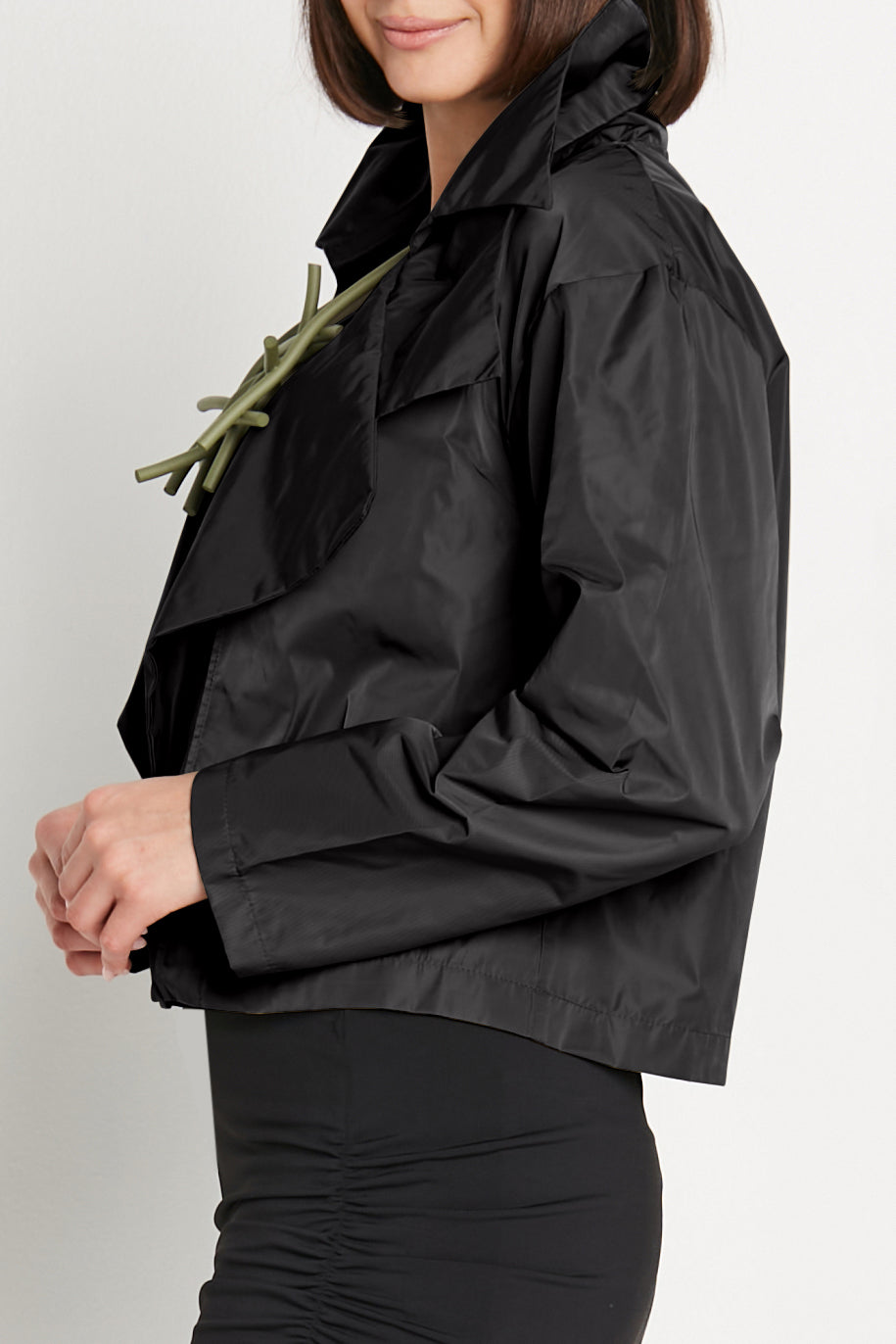 Planet Nylon Triple Collar Jacket