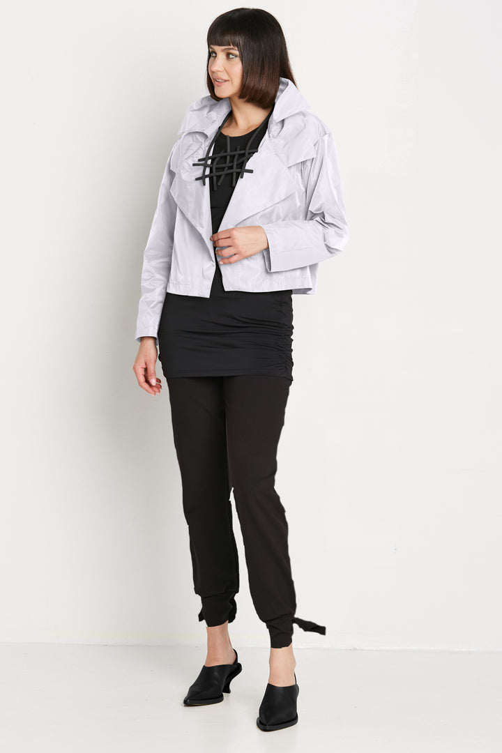 Nylon Triple Collar Jacket