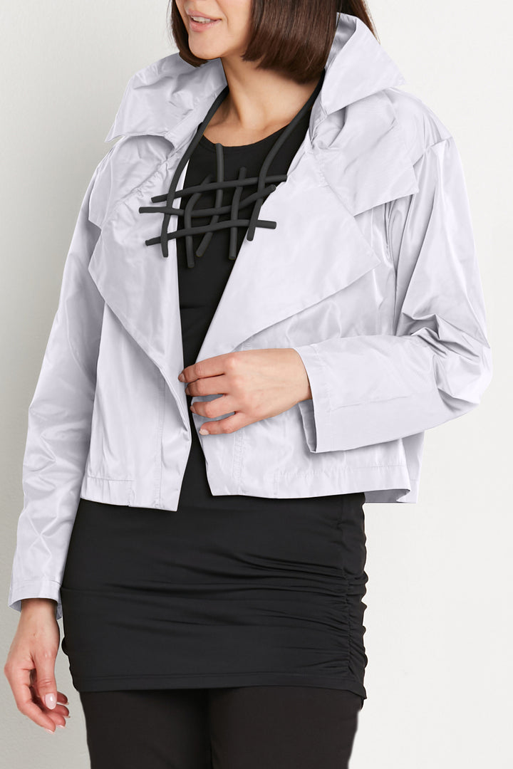 Nylon Triple Collar Jacket