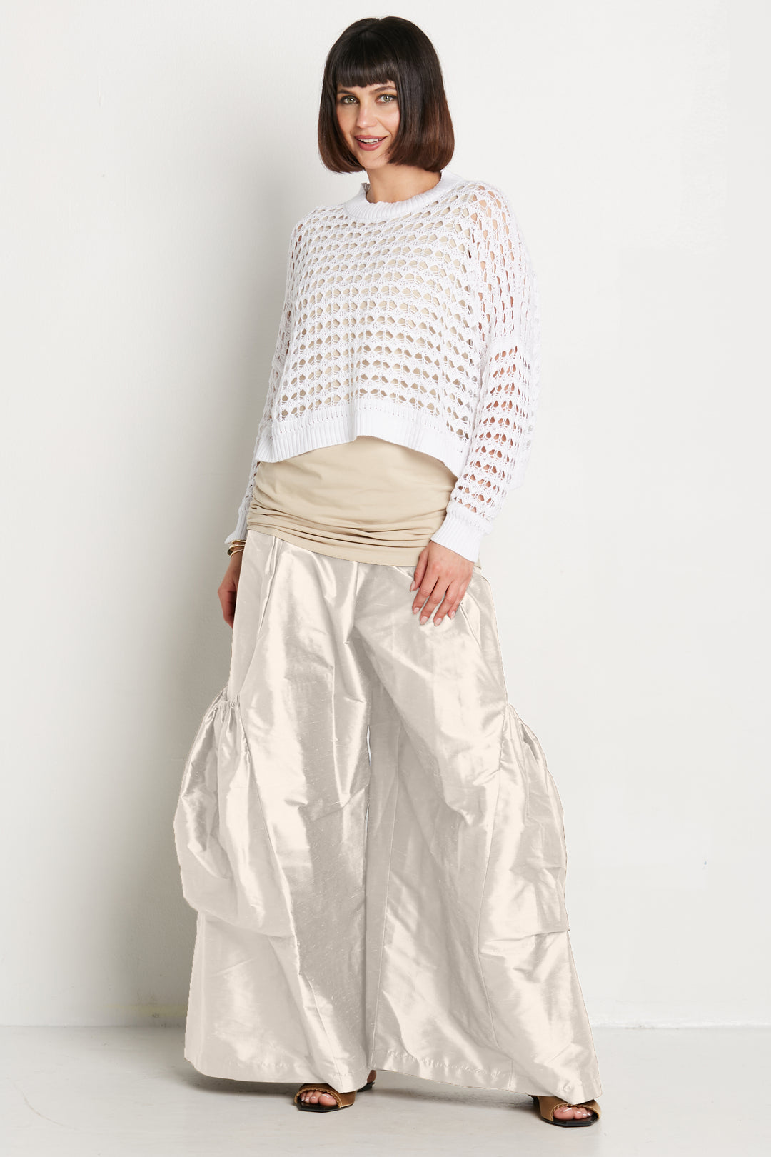 Dupioni Big Pocket Pants