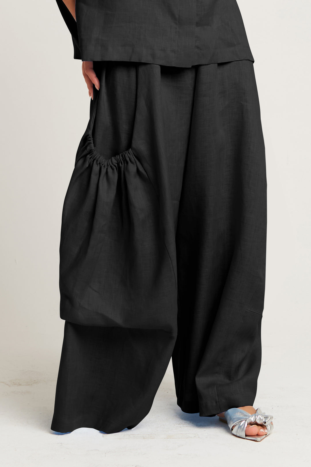 Linen Big Pocket Pant