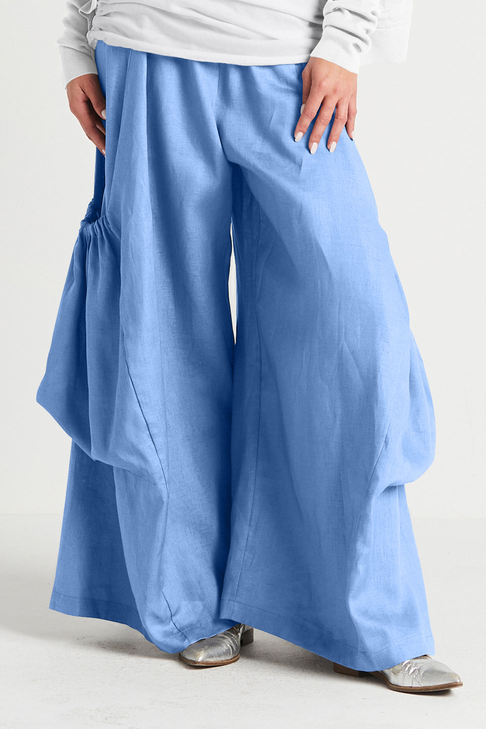 Linen Big Pocket Pant