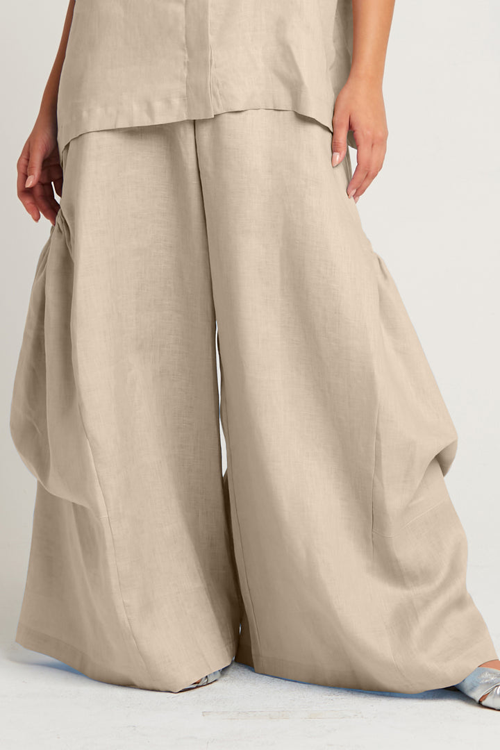 Linen Big Pocket Pant