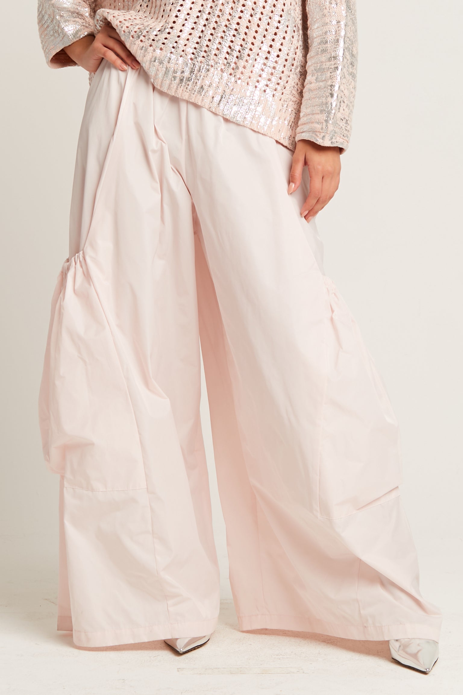 Nylon Big Pocket Pants