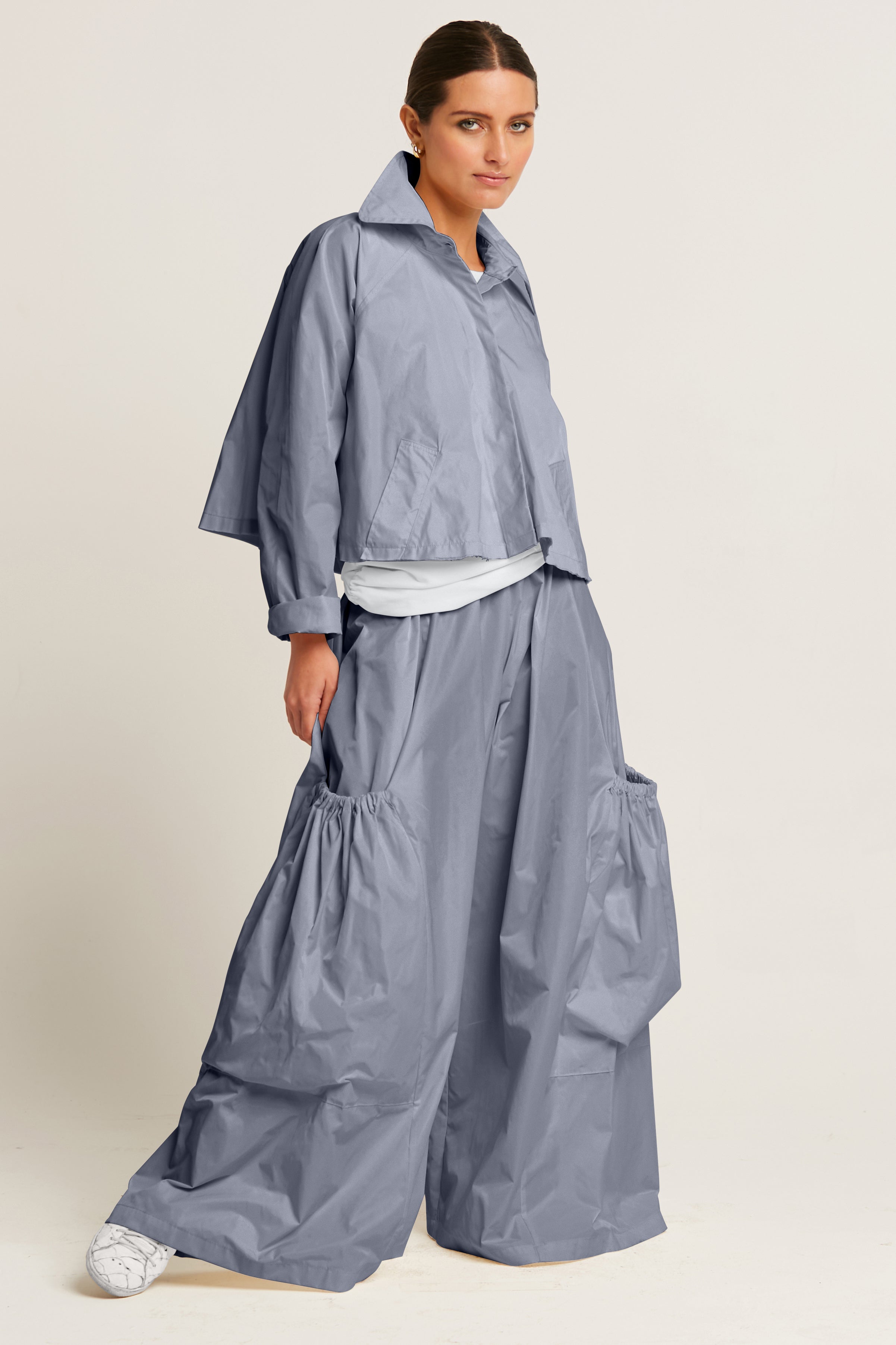 Nylon Big Pocket Pants – PLANET by Lauren G