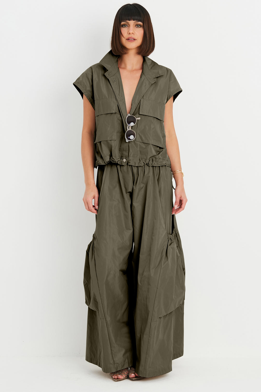 Nylon Big Pocket Pant