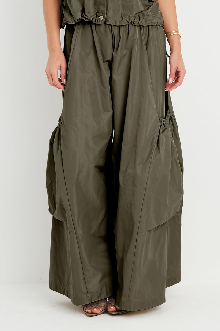 Nylon Big Pocket Pant