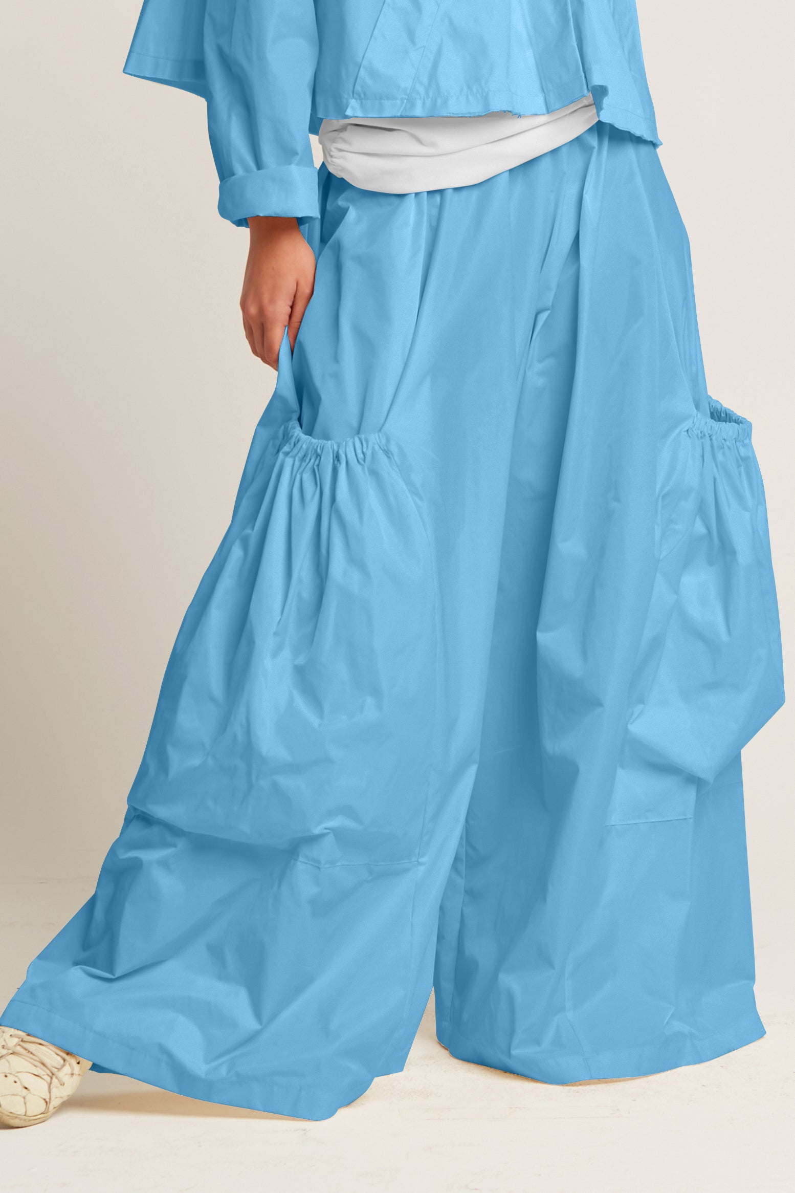 Nylon Big Pocket Pants – PLANET by Lauren G