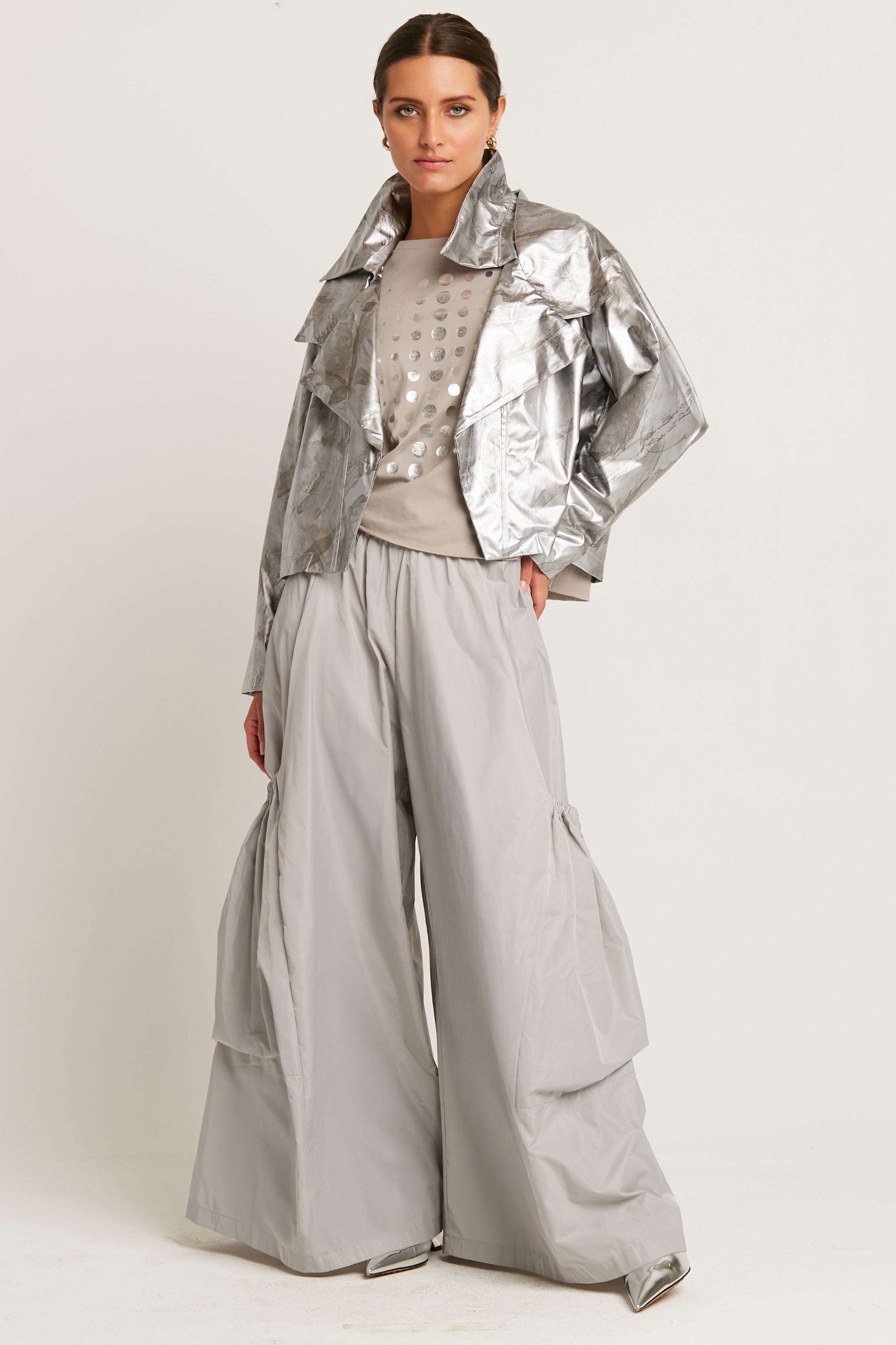 Nylon Big Pocket Pants