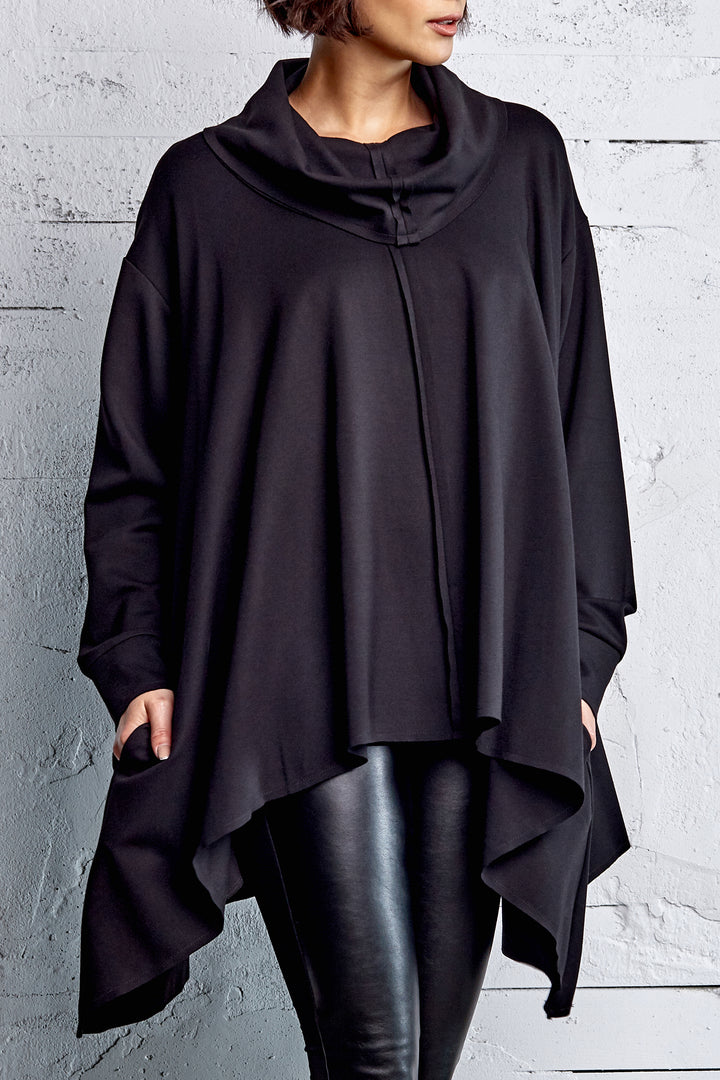 Scuba Chic Cowl Tunic