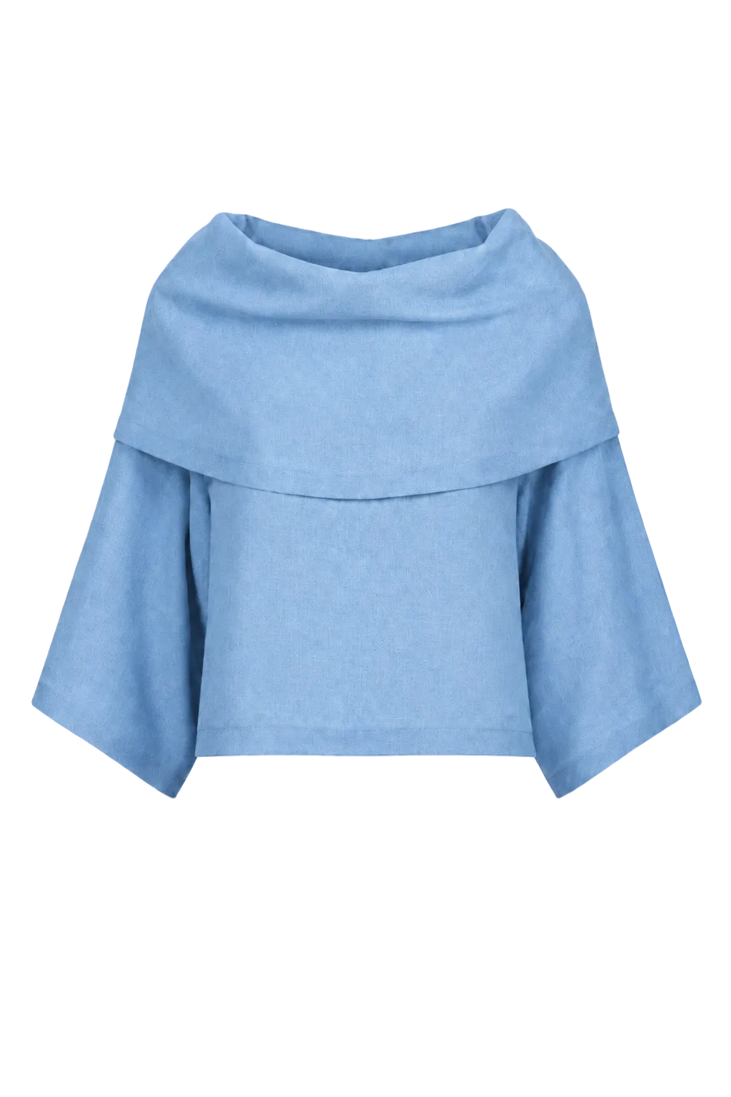 Linen Jackie O Top - Chambray