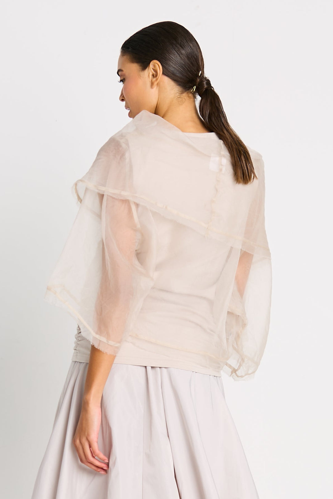 Organza Jackie O Top