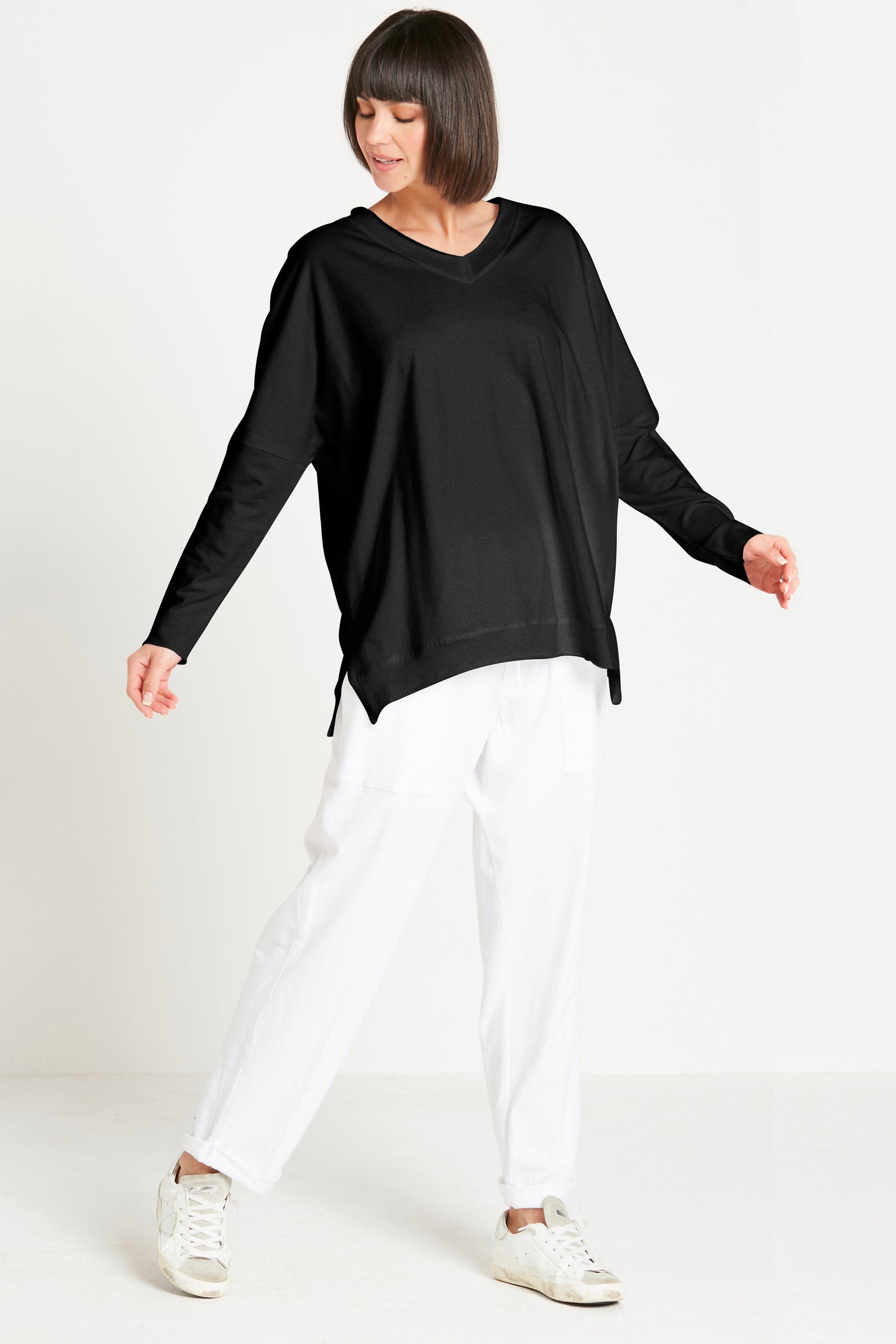 French Terry Bubble Top