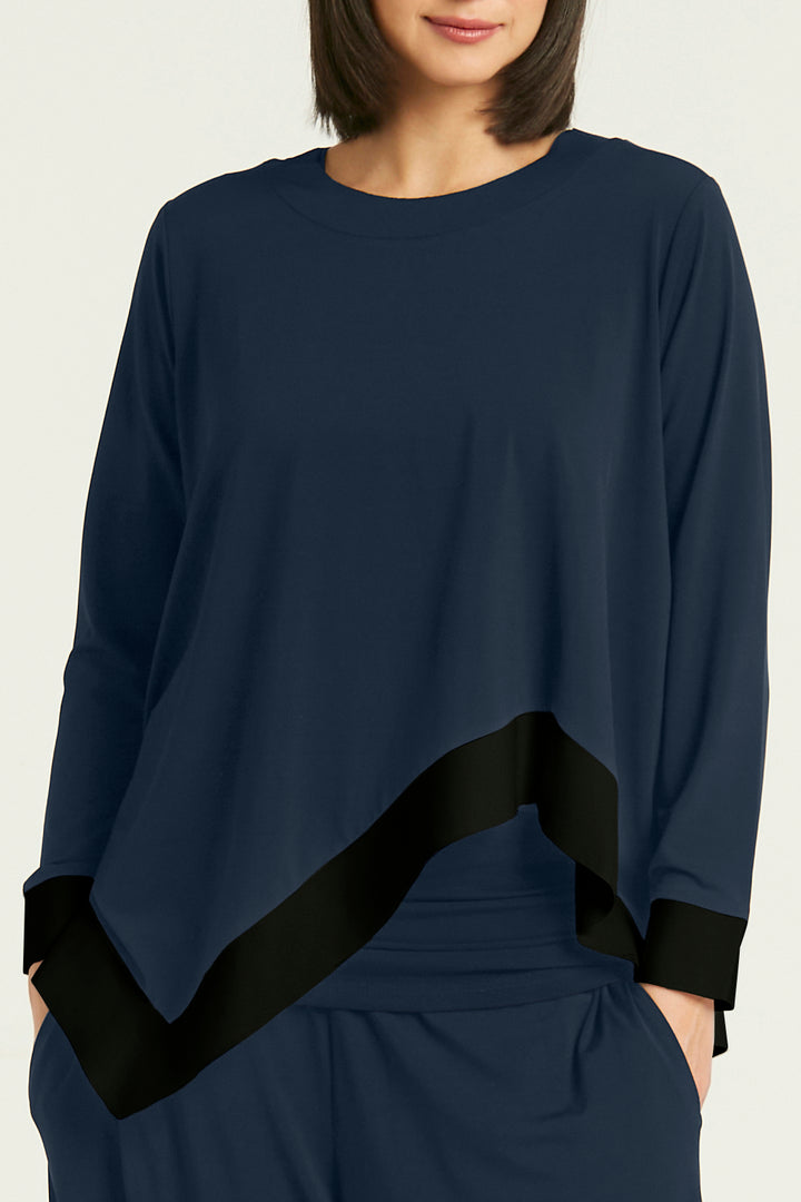 Matte Jersey Elegant Tunic