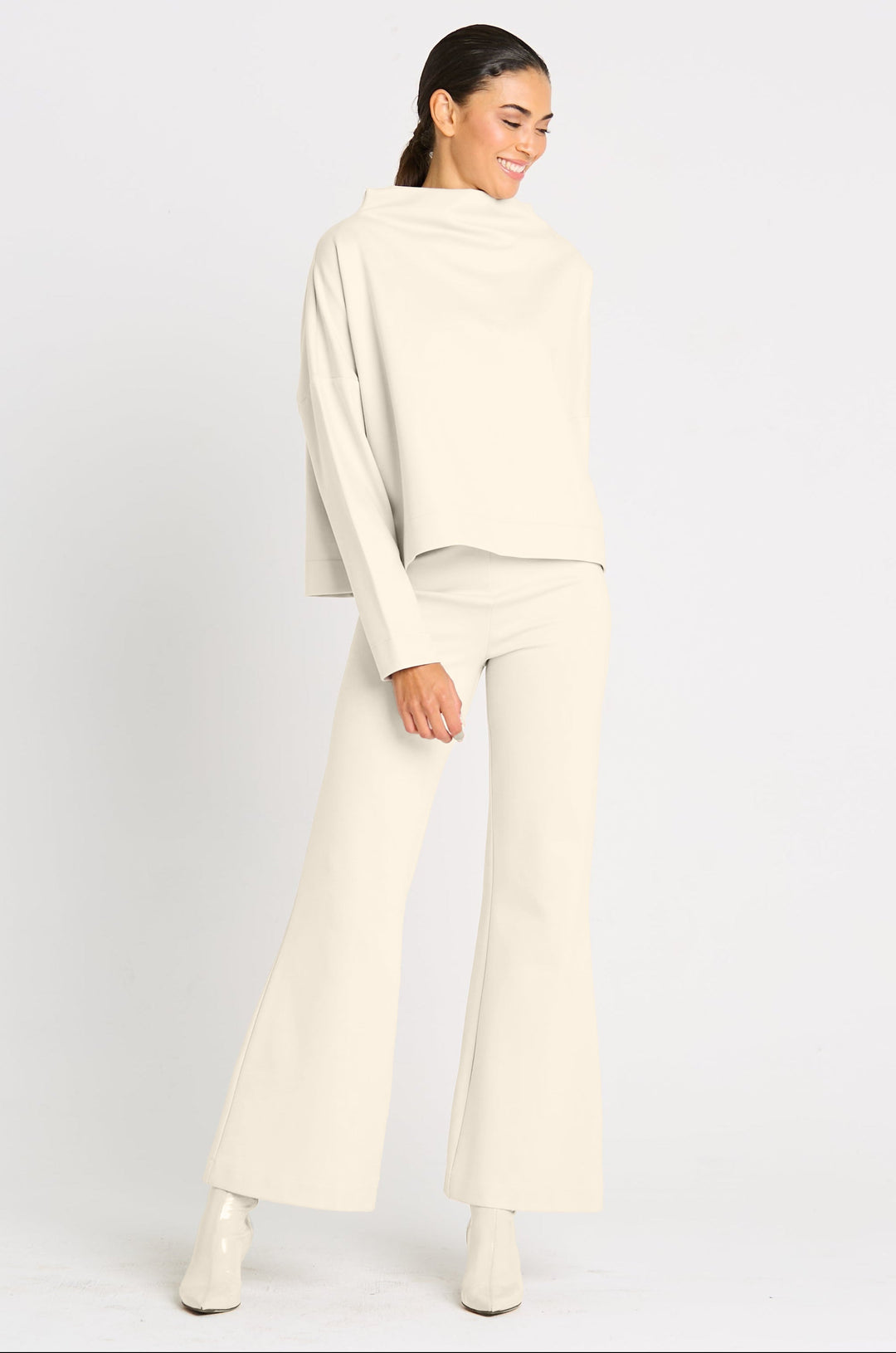 Scuba Bell Bottom Pants