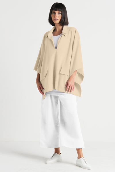 French Terry Chic Poncho