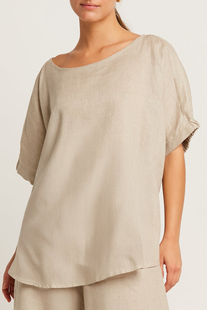 Handkerchief Linen Fashion Tee