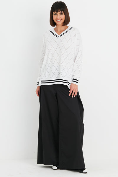 Pima Cotton PGA V Neck Sweater