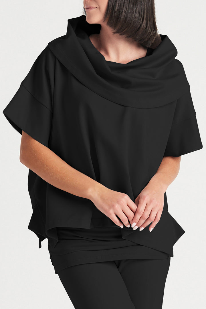 Scuba Drape Neck Top