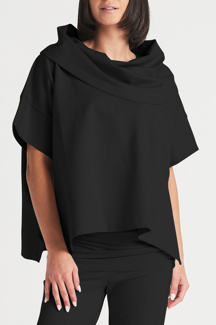 Scuba Drape Neck Top