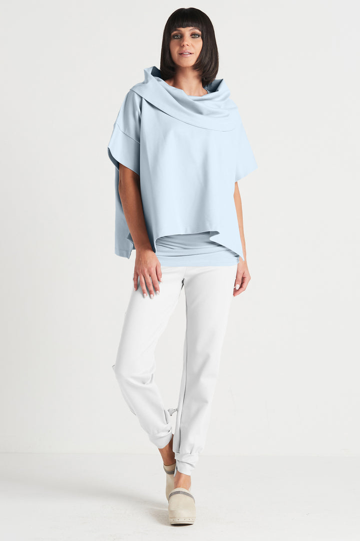 Scuba Drape Neck Top