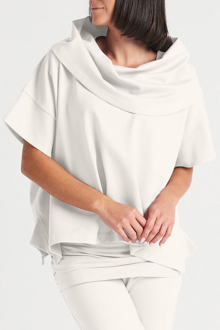 Scuba Drape Neck Tee