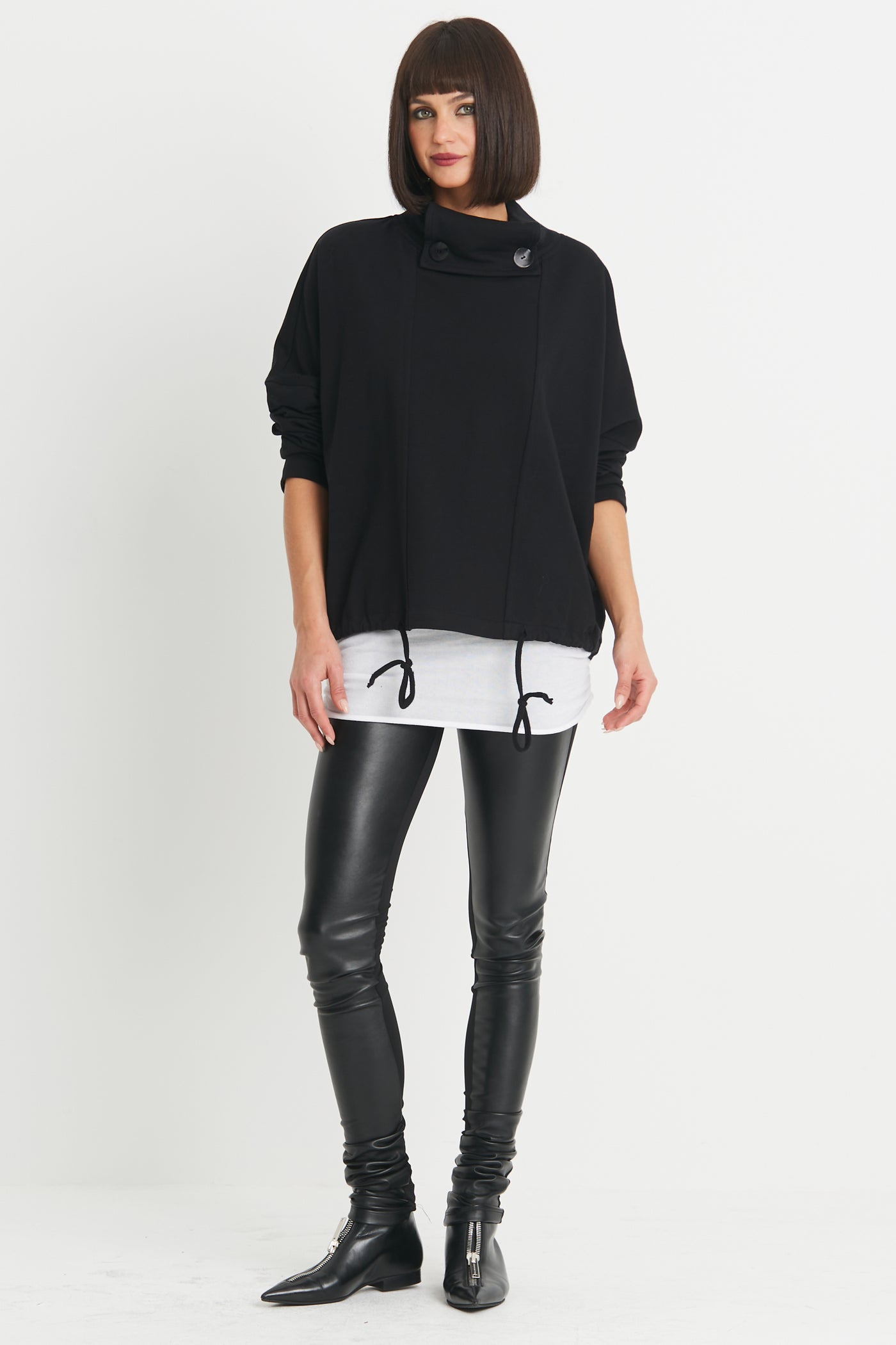 French Terry Flip Top