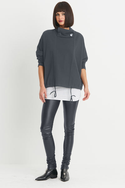 French Terry Flip Top