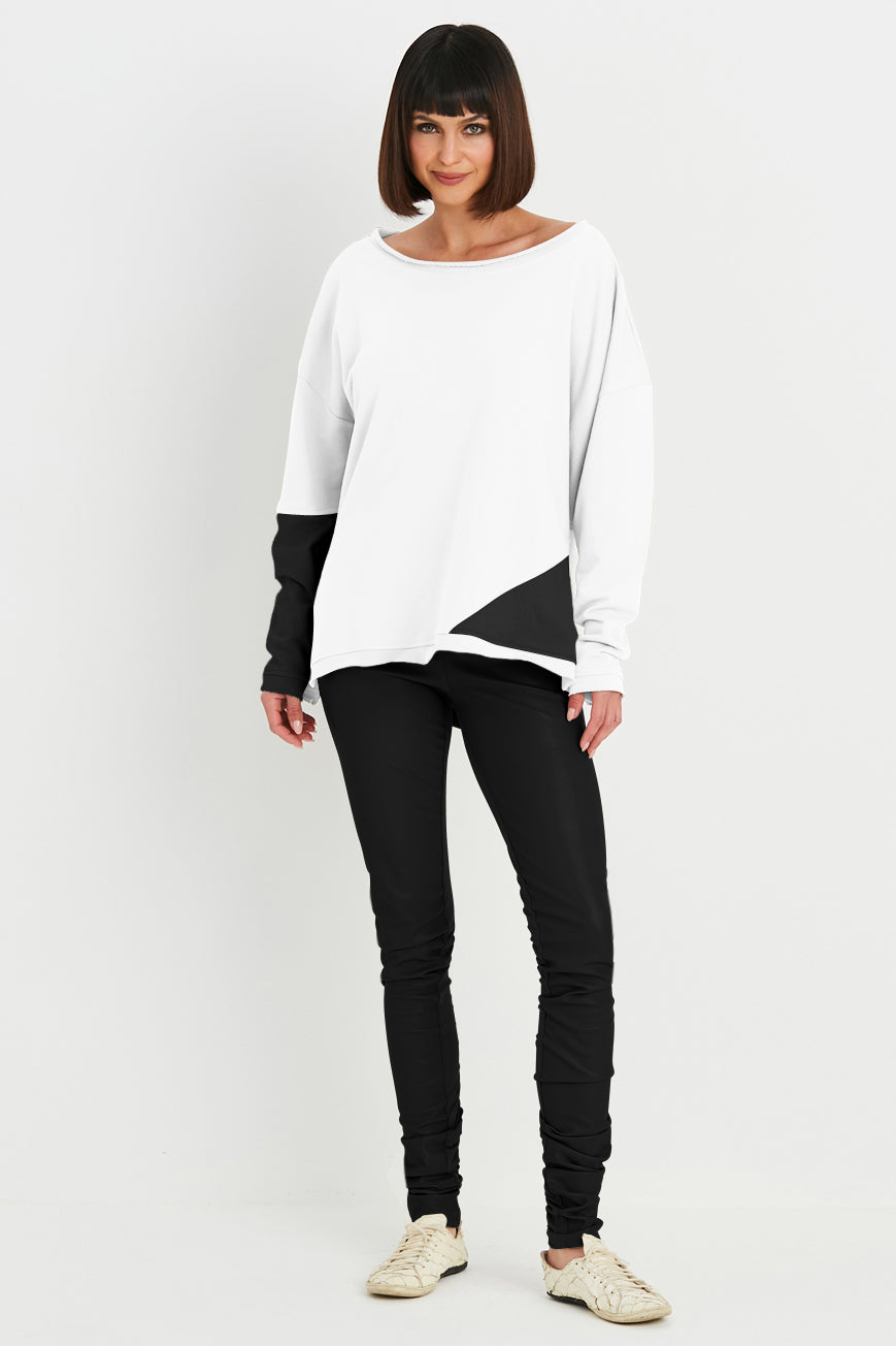 French Terry Color Block T