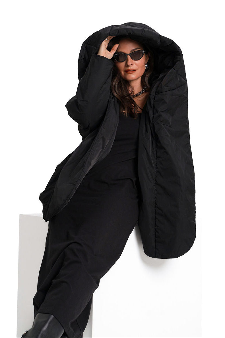 Nylon Anorak Jacket - Black
