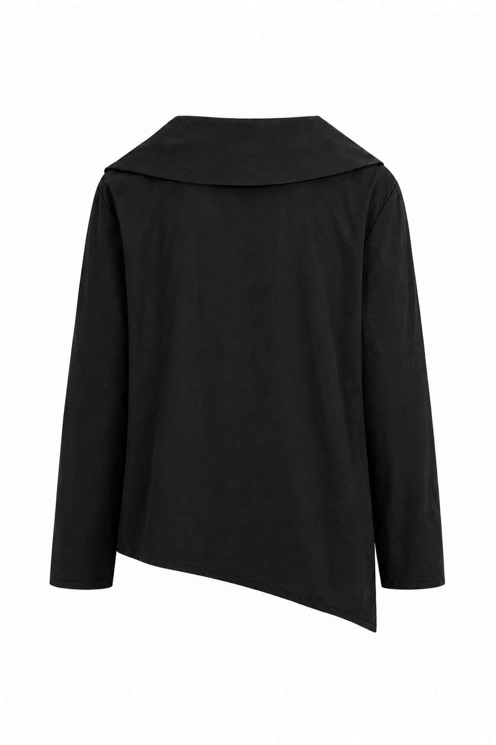 Cotton Origami Shirt - Black