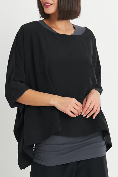 Peachskin Butterfly Top