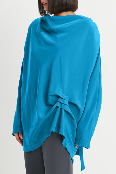 Peachskin Drape Tunic