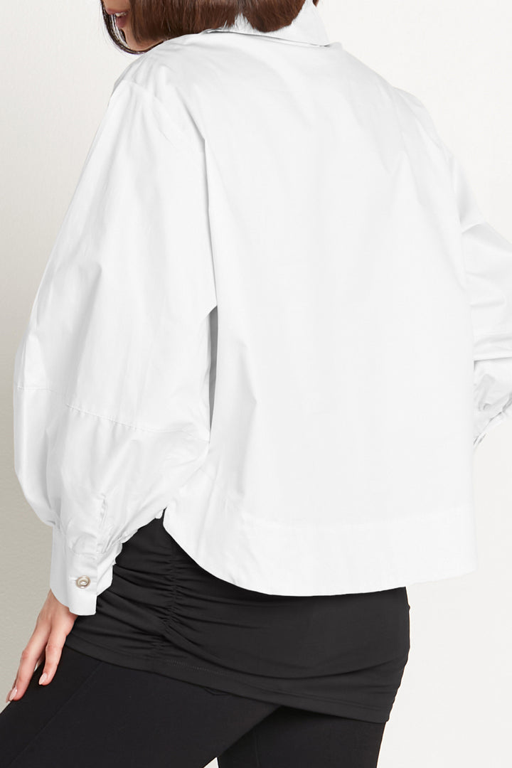 Cotton Puffy Sleeve Shirt