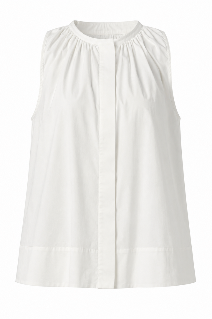 Cotton Swing Tank - White