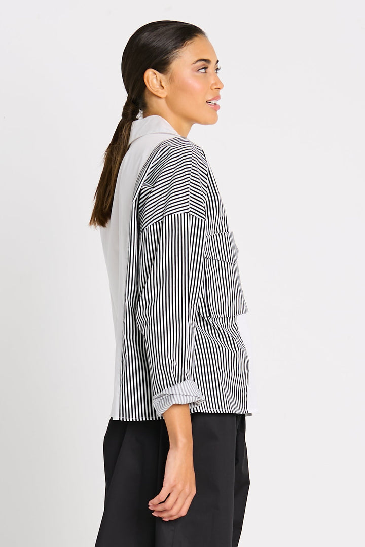 Cotton Cargo Pocket Shirt