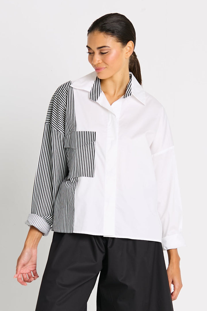 Cotton Cargo Pocket Shirt