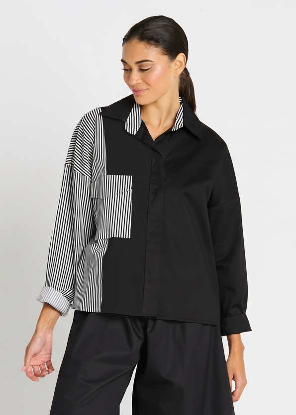 Cotton Cargo Pocket Shirt