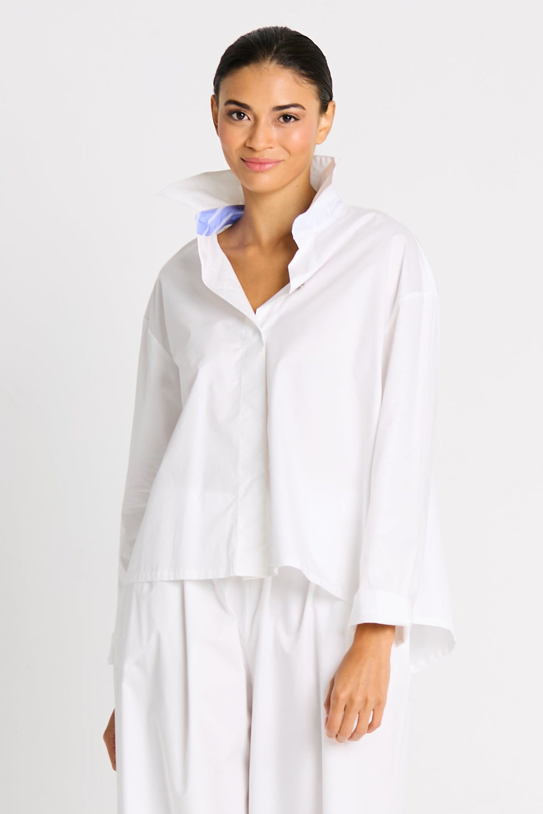 Cotton Swing Back Shirt