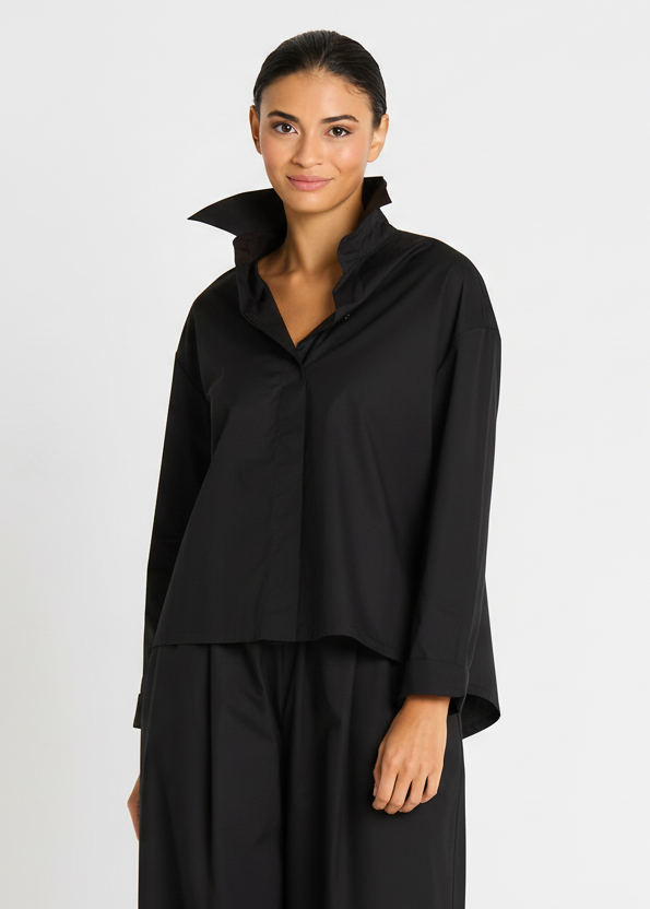 Cotton Swing Back Shirt