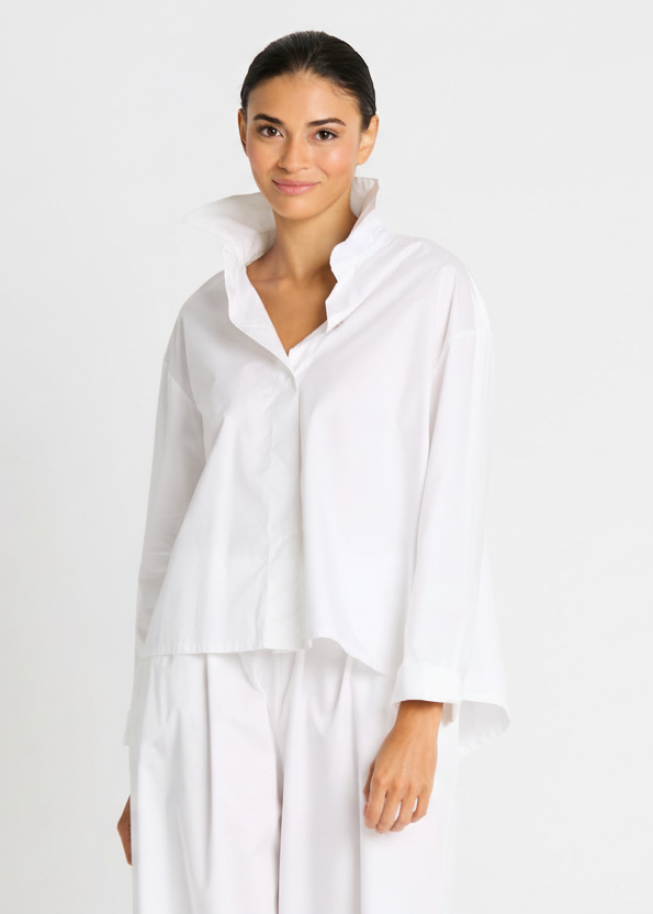 Cotton Swing Back Shirt