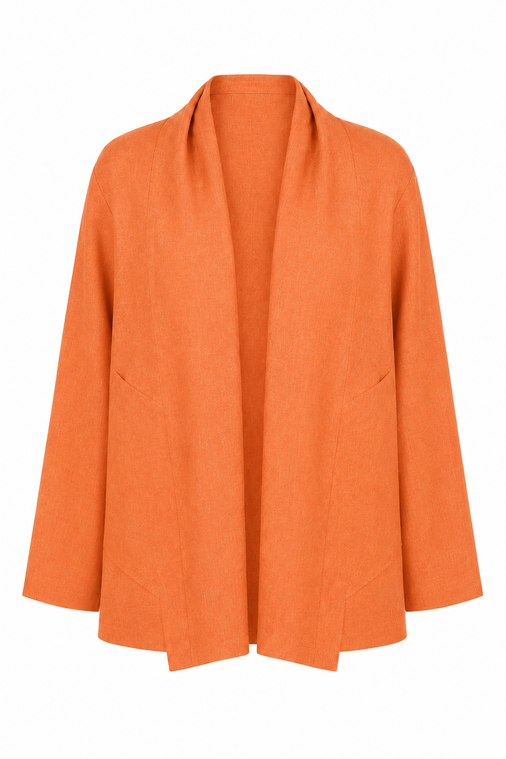 Linen Perfect Duster - Orange