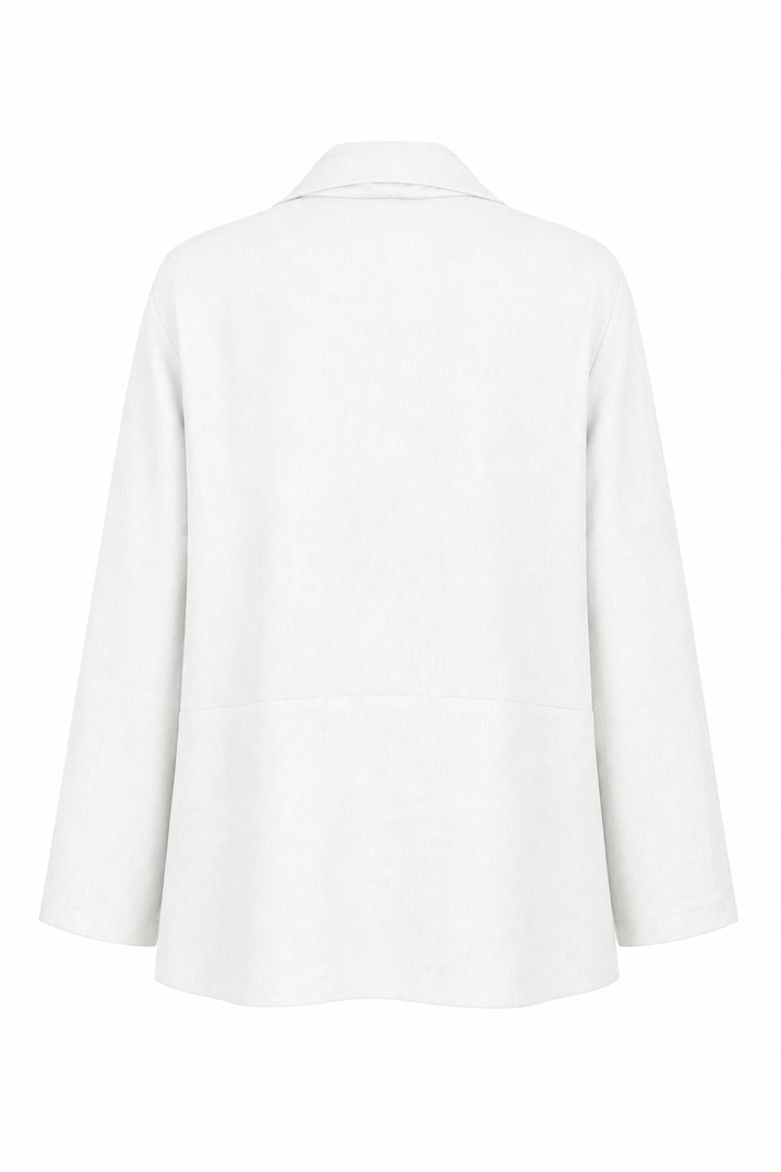 Linen Perfect Duster - White