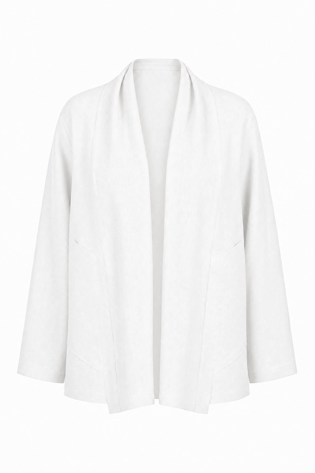 Linen Perfect Duster - White