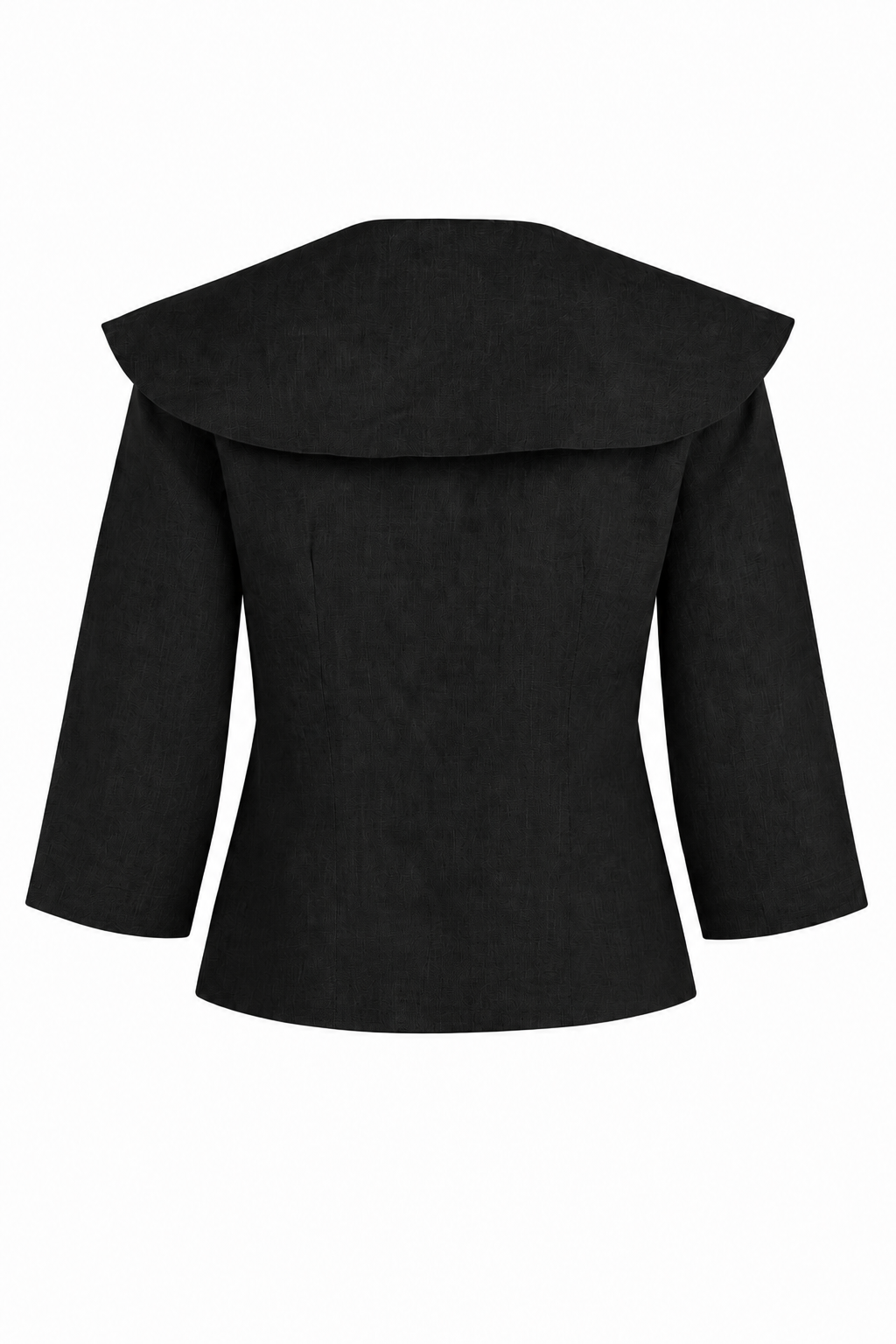 Linen Harbor Jacket - Black