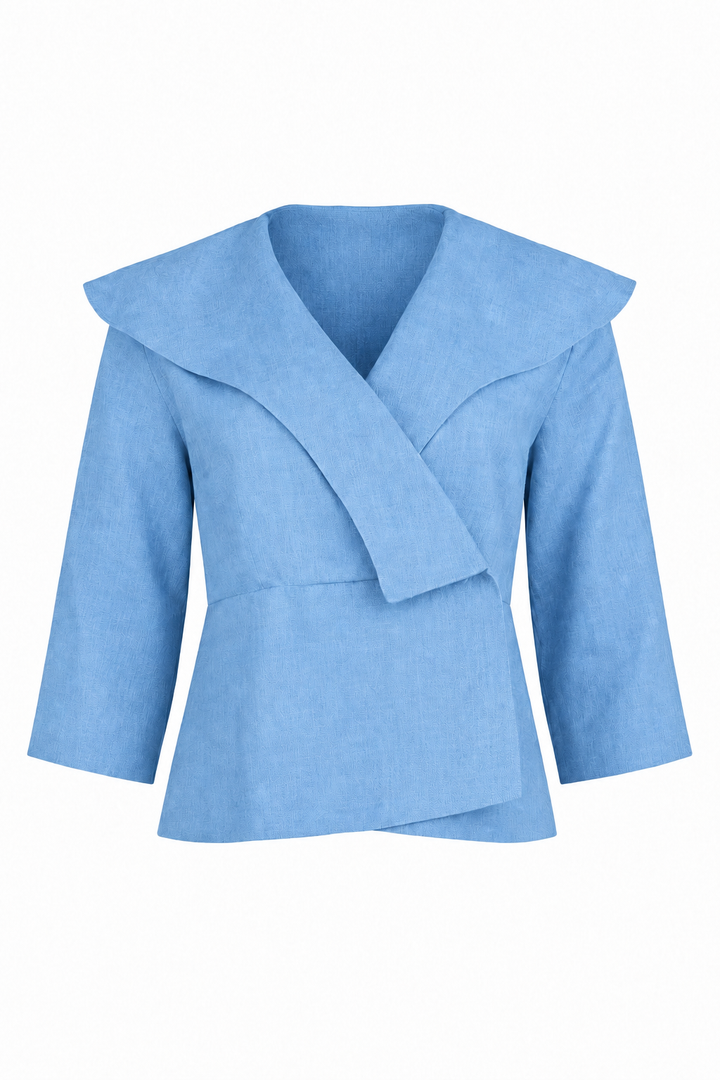 Linen Harbor Jacket - Chambray