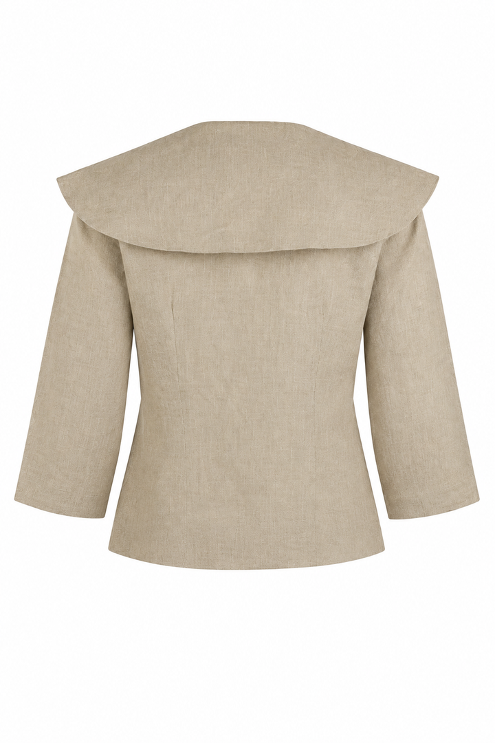 Linen Harbor Jacket - Fawn